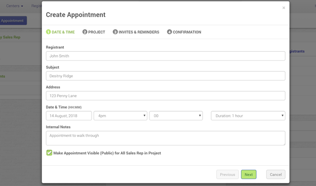 Product Update: Book Appointments Across Projects