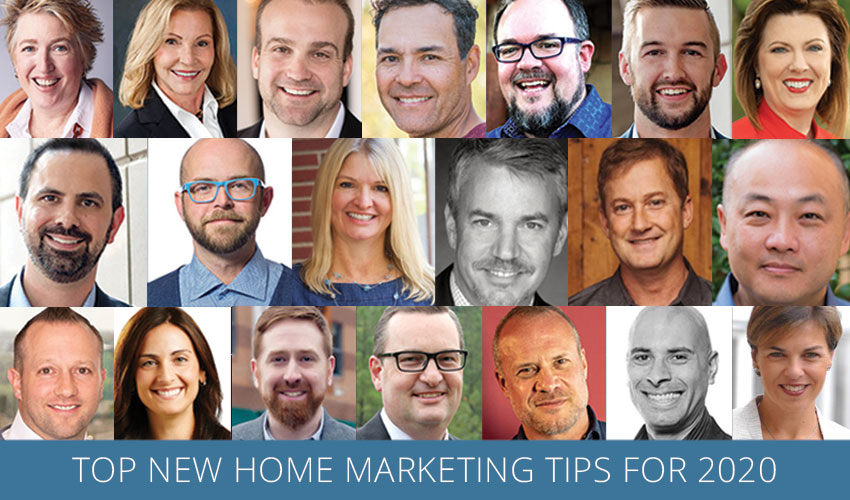 Top New Home Marketing Tips for 2020